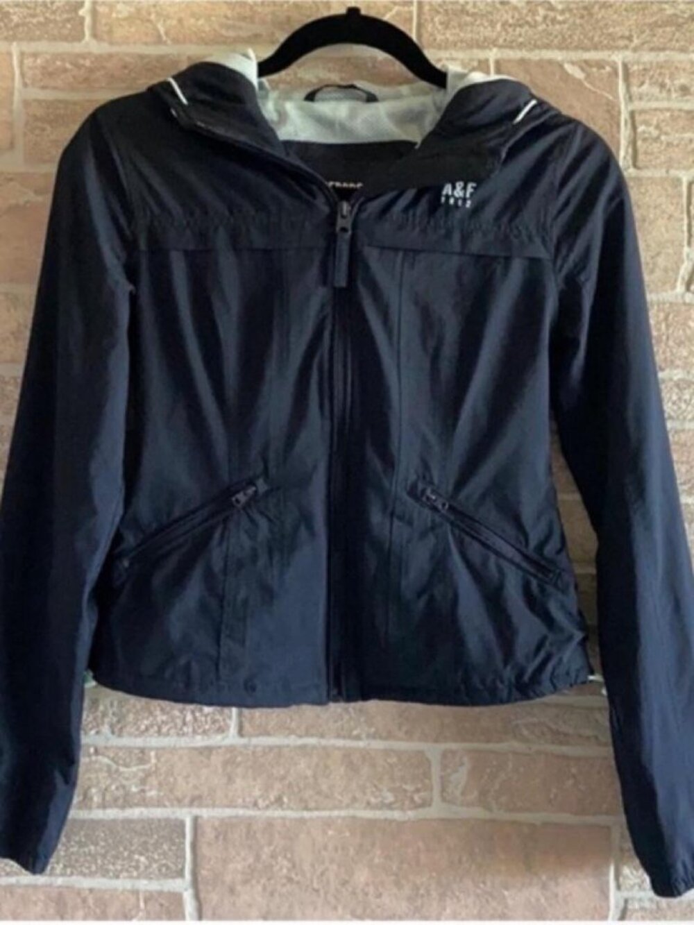 Abercrombie & Fitch Women's Navy Jacket